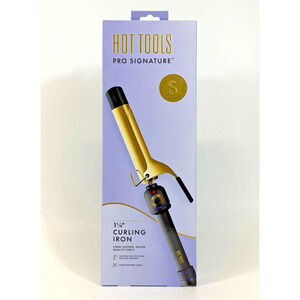 Hot Tools Pro Signature Gold Curling Iron Wand 1 1/4 in HTIR1576